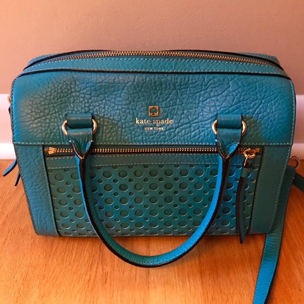 💥SOLD💥Kate Spade Perri Lane Bubbles Delaney Blue